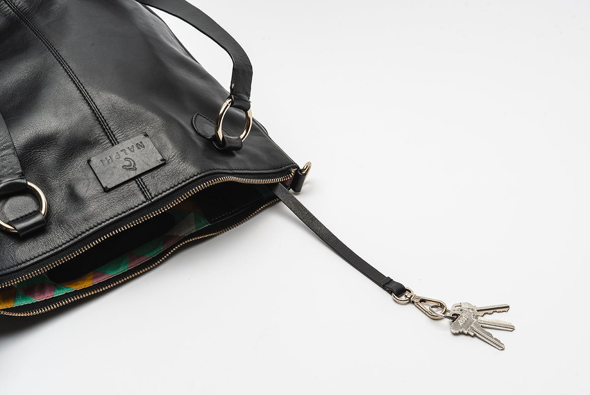 NALPHI Luxury Leather Tote & Laptop Bag With Automatic Lights