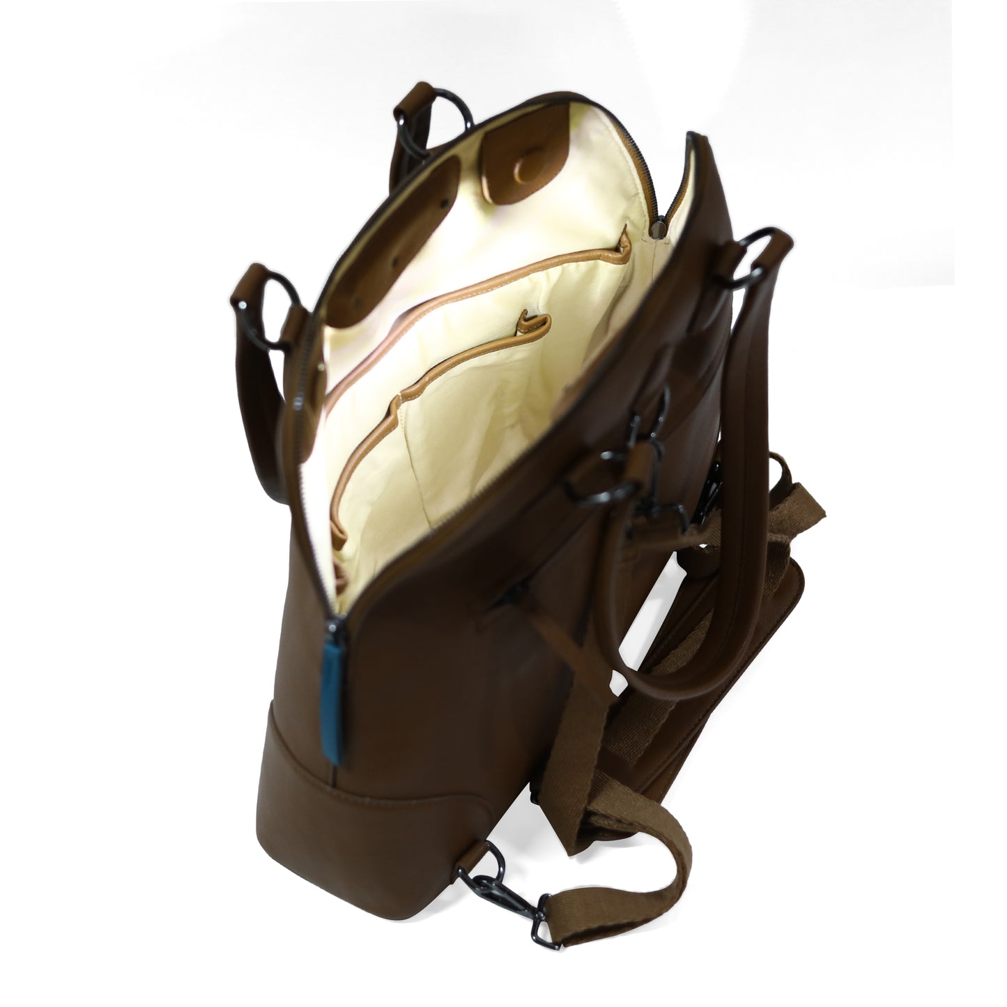 NALPHI Luxury Leather Shoulder Tote & Laptop Bag With Automatic Lights