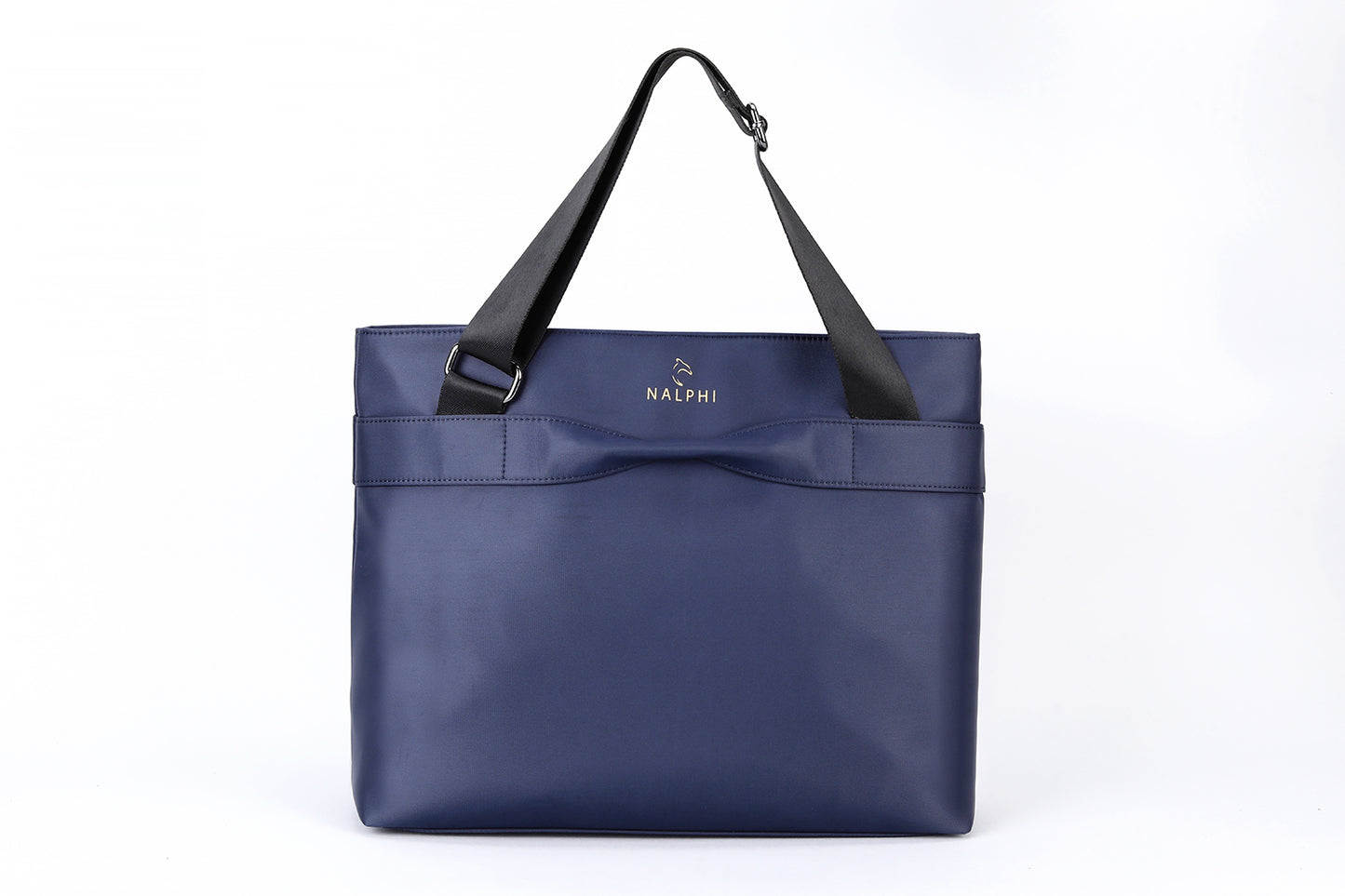 Smart Nylon Tote - Navy Blue